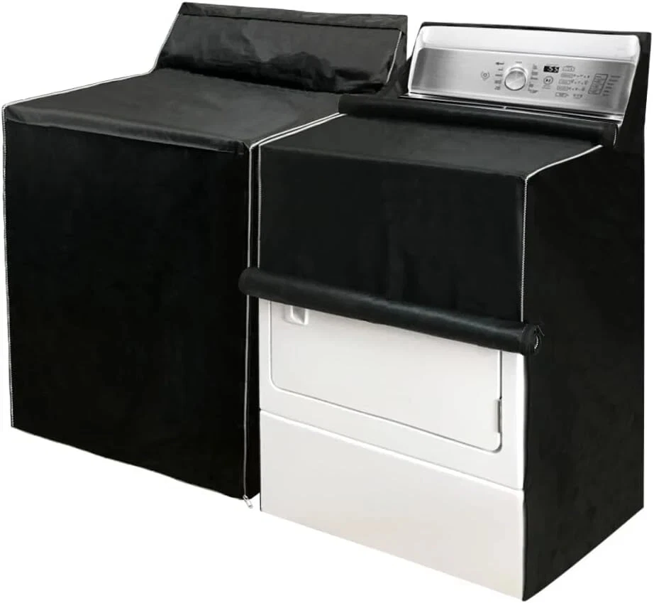 2-Pack Waterproof Washer and Dryer Covers with Zip